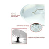 Double bottom binaural three grid composite bottom soup potshamisen Cooker