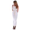 Casual Thigh Split Bodycon Wrap Style Party Dress