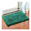 Chenille Carpet Non-slip Ground Door Mat   gem green   40*60cm