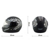 Motorcycle Motor Bike Scooter Safety Helmet Model 101