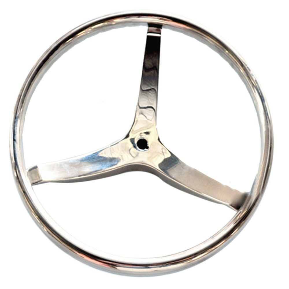 Stainless Steel Steering Wheel Yacht Marine 15.5