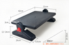Descanso Pies Reposapiés Ergonómico Oficina Hogar Ajustable Grande Plataformas