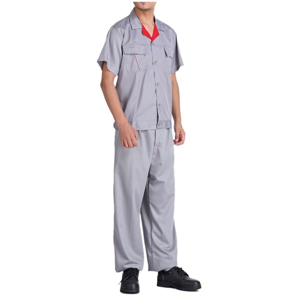 420 Summer Short Sleeve Working Protective Gear Uniform Welder Jacket
