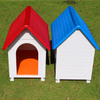 DURABLE DOG HOUSE KENENL - LARGE  BLUE / RED