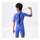 M31 M32 Child One-piece Diving Suit 2.5mm Surfing Wetsuit   light blue   2