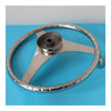 Stainless Steel Marine Steering Wheel Yacht 15.5" hand wheel embossing