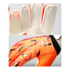 Child Teenager Goalkeeper Gloves Roll Finger   orange   S