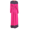 Musulmane Vêtements Mousseline de Soie Robe
