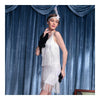 Sexy Femme Refinement Uniforme Sous-Vêtement Gland Robe Halloween Blanc