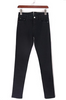 Damen Denim Reißverschluss Offener Rücken Distressed Röhrenjeans Hohe Taille