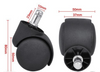 5x 50mm 2" Ruedas Giratorias Ruedas Silla de Oficina Ruedecita 30kg/30kg