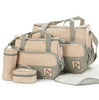 Hot 5pc Baby multifunction Changing Diaper Nappy Mummy Mother Handbag Bags