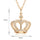 Full Zircons Crown Pendant