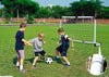 Football But & Set Balles Pompe à Air Portable Intérieur Extérieur Enfant