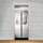 New 3D DIY PVC Waterproof  Door Wall Mural Sticker Subway qd019
