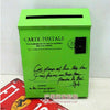 Countryside Mailbox Small Iron Sheet Mailbox Vintage without lock