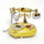 Antique Style dial button Phone French Style Old Fashioned Handset Telephone