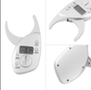 Digital Body Fat Caliper Electronic Tape Measure Pack Skin Tester Combo