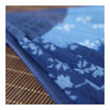 Cadeau Eventaille Coton Flax Sakura avec Revêtement Bleu