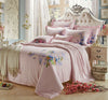 Silk ink and wash painting Duvet Quilt Cover Sets Bedding Cover Set King Queen