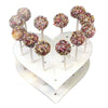 Acrylique Sucette Cake Pops Écran D'Affichage Stand Support Serveur Rack Pour