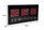 Wall Mount Digital Clock LED Electric Modern Day Date Calendar
