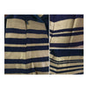 Musulmane Vêtements Manches Longues Doré Robe Rayure
