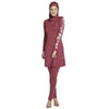 Muslim Woman Swimwear Swimsuit Beach Burqini  claret