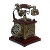 Antique Style dial button Phone French Style Old Fashioned Handset Telephone