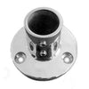 90 degree Round Pipe Base Flat Bottom Yacht Marine 25mm