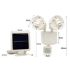 22 Led Réglable Double Solaire Garage Capteur Mouvement Sécurité Plafonnier