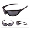 XQ-232 Polarized Glasses Sports Driving Fishing    grey glasses with silver