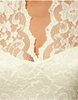 Plus Size Dress Women Lace Long Sleeve Scalloped Neck Cocktail Party Maxi Prom
