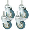 3” Roulettes Kit 4 Pièces Lot 100mm
