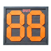 Fútbol Soccer Substitution Tarjeta Doble Lateral Pantalla 2-digits Naranja
