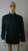 Classic Kitchen Cook Chef Waiter Waitress Coat Uniform Jacket Black Long Sleeve