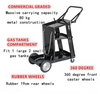 3-Tier Welding Cart Trolley Workshop Garage Storage Portable Wheels Accessories