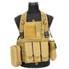 Tactical Vest CS Airsoft Hunting Special Combat Holster Pouch