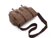 Mens Retro Vintage Multi-pockets Shoulder Bag  Messenger Canvas W Shoulder Strap