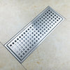 Select Gravity Wasser 30X11CM 304 Edelstahl Rechteckig Boden Abfluss Melissa