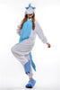 Unisex Erwachsene Schlafanzüge Cosplay Kostüm Tier Einteiler Nachtwäsche Blau