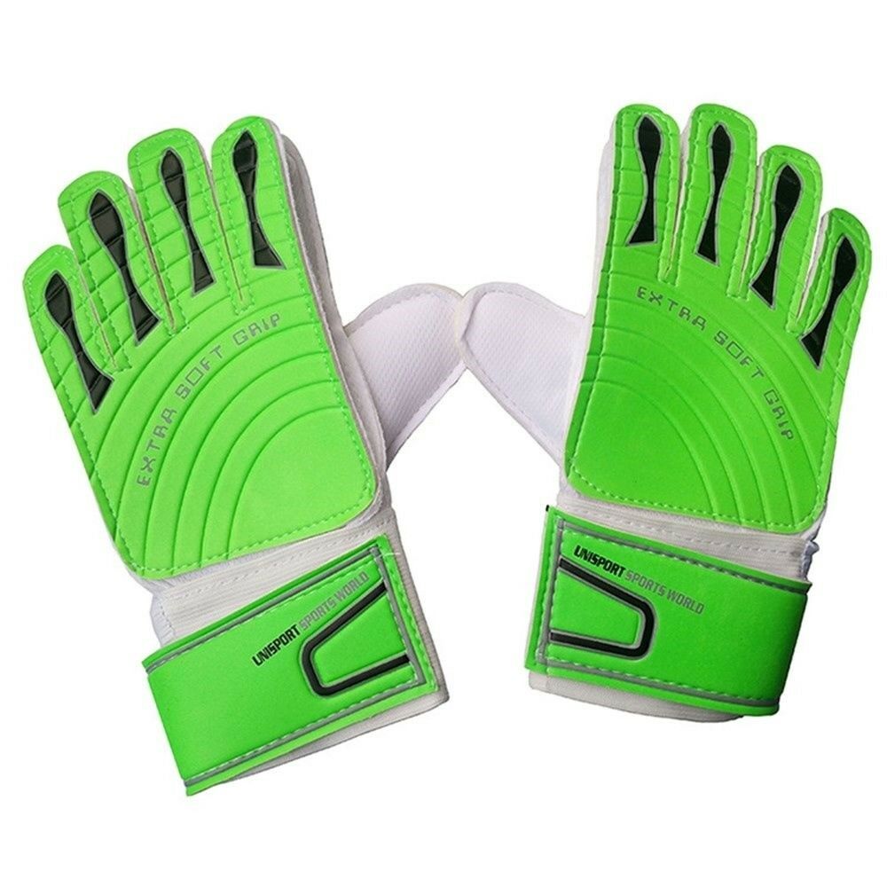Child Goalkeeper Gloves Roll Finger   green   4