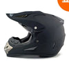 Moto Motocicleta Escúter Casco de Seguridad Modelo 801 OPACO Negro
