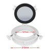 Boat Yacht Round Porthole 8” Replacement 5” Window Port Hole 6 7 9 10 11 12