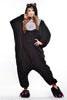 Adulte Unisexe Pyjama Costume Cosplay Animal une Pièce Pyjama Costume Batman