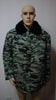 Men's Winter Camo Camouflage Parka Coat Top Jacket Thick Warm Chic With Faux Fur