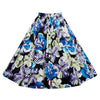 Hepburn Style Vintage Bubble Skirt A-line Pleated Skirt