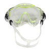 Plongée Lunettes Masques Visage Miroir Adulte Jaune