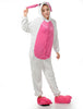 Unisex Adult Pajamas Cosplay Costume Animal one piece sleepwear Suit  Rabbit