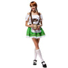 Strapse Rock Grün Damen Raffinesse Kostüm Damen Bierfest Kostüm